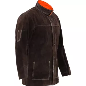 Svářečská bunda z telecí štípenkové usně velikost L - Svářečské bundy Stamos Welding Group