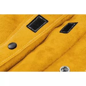 Svářečská bunda z hovězí štípenky žlutá velikost XL - Svářečské bundy Stamos Welding Group
