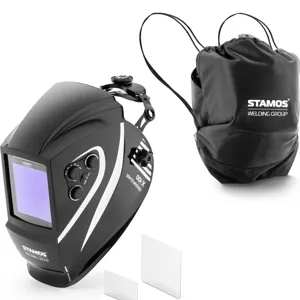 Svářečská helma COLOUR GLASS X-100 barevné zorné pole - Svářecí helmy Stamos Welding Group