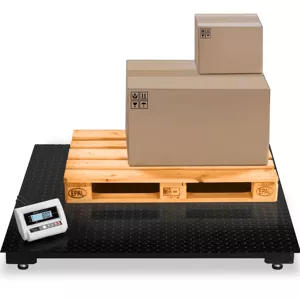 Podlahová váha -5 t / 2 kg -LCD - Podlahové váhy Steinberg Systems
