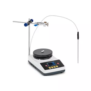 Magnetická míchačka s ohřevem 2 l 100–1 800 ot/min do 330 °C - Laboratorní míchačky Steinberg