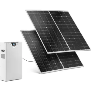Elektrocentrála se 2 solárními panely a střídačem 3000 W 230 V - Solární panely MSW
