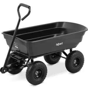 Zahradní vozík 300 kg sklápěcí 75 l - Zahradní vozíky hillvert