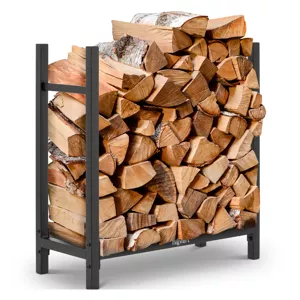 Stojan na palivové dřevo zvenčí 60 x 25 x 61.5 cm - Zahradní nábytek hillvert