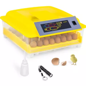 Umělá líheň 48 vajec včetně prosvěcovačky vajec a dávkovače vody plně automatická - Umělé líhně incubato