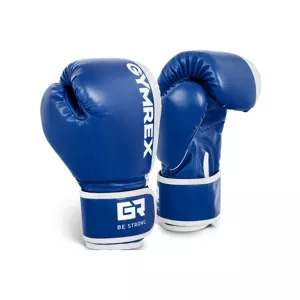 Dětské boxerské rukavice 6 oz modrobílé - Gymrex