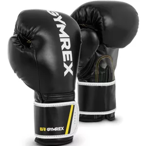 Boxerské rukavice 16 oz černé - Gymrex