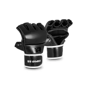 MMA rukavice vel. S/M černé - Boxerské rukavice Gymrex