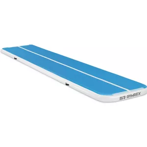 Nafukovací žíněnka 500 x 100 x 10 cm 190 kg modrá/bílá - Žíněnky Gymrex