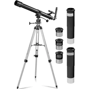 Teleskop Ø 70 mm 900 mm stativ - Teleskopy Uniprodo