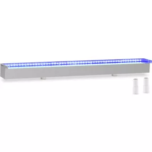 Chrlič vody 90 cm LED osvětlení modrá/bílá barva - Chrliče vody Uniprodo