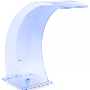 Chrlič vody 35 cm LED osvětlení modrá/bílá barva - Chrliče vody Uniprodo