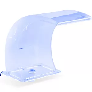 Chrlič vody 33 cm LED osvětlení modrá/bílá barva - Chrliče vody Uniprodo