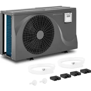 Ohřívač bazénu tepelné čerpadlo topný výkon 7,4 kW pro bazény o objemu 20 40 m³ - Bazénové příslušenství Uniprodo