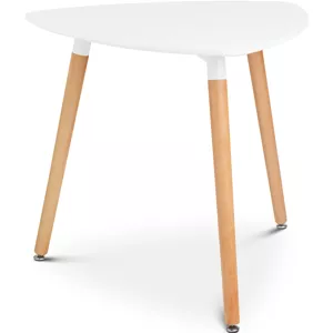Stůl trojhranný 80 x 80 cm bílý - Cateringové stoly Fromm & Starck