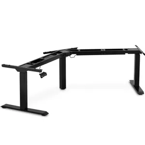 Rohový rám stolu výška: 60–125 cm šířka vlevo / vpravo: 116–186 cm úhel: 120 ° 150 kg - Psací stoly Fromm & Starck