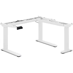 Výškově nastavitelný rohový rám stolu výška: 60 125 cm šířka: 110 190 cm / 90 150 cm - Psací stoly Fromm & Starck