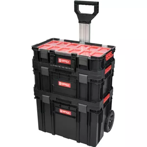 Mobilní kufr na nářadí systém TWO Plus – sada včetně kufru na nářadí a organizéru - Kufry a boxy na nářadí Qbrick System