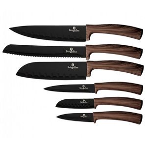 Sada nožů s nepřilnavým povrchem Forest Line Ebony Rosewood 6 ks