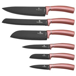 BERLINGERHAUS Sada nožů s nepřilnavým povrchem 6 ks I-Rose Edition BH-2513