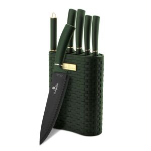 BERLINGERHAUS Sada nožů ve stojanu 7 ks Emerald Collection BH-2525