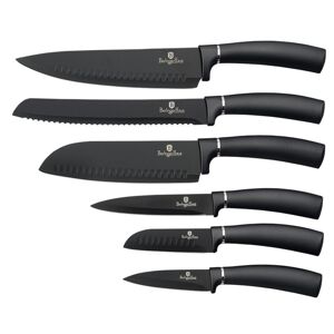 BERLINGERHAUS Sada nožů s nepřilnavým povrchem 6 ks Carbon PRO Line BH-2576