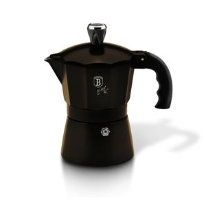 BERLINGERHAUS Konvice na espresso 3 šálky Shiny Black Collection BH-6941