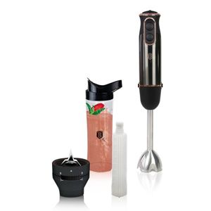 Mixér tyčový / smoothie maker 2v1 Black Rose Collection BERLINGERHAUS BH-9024