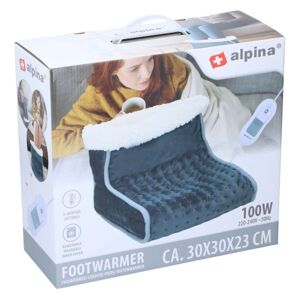 ALPINA Ohřívač nohou elektrický tmavě šedá 100WED-226632