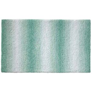 Koupelnová předložka Ombre 65x55 cm polyester nefritově zelená