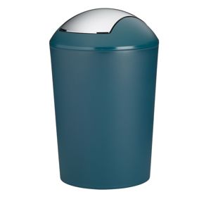 Odpadkový koš MARTA plastik petrolejová H 50cm / Ř 32cm / 25 KELA KL-24168
