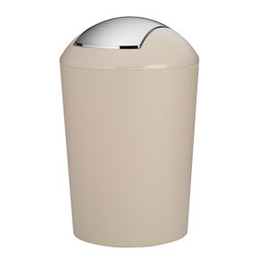 Odpadkový koš MARTA plastik krémová H 50cm / Ř 32cm / 25 KELA KL-24183