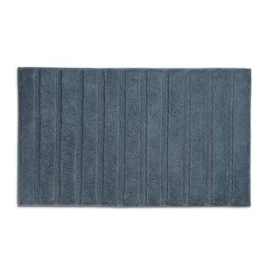 Koupelnová předložka Megan 100% bavlna kouřově modrá 80,0x50,0x1,6cm