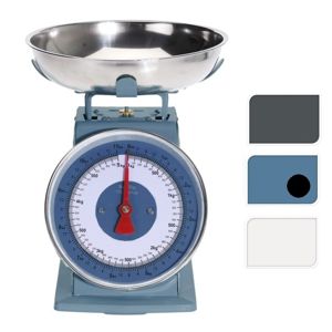 Váha kuchyňská 5 kg RETRO modrá