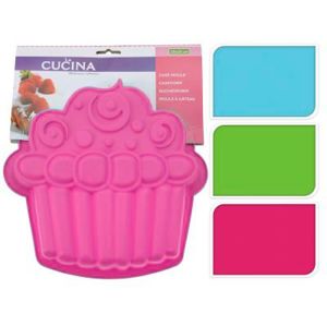 Forma na dort ve tvaru muffinu, růžová EH KO-641500970cerv