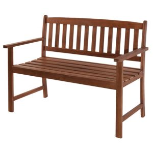 PROGARDEN Zahradní lavice PORTO akátové dřevo 110 x 66 x 86 cm KO-VT2200370