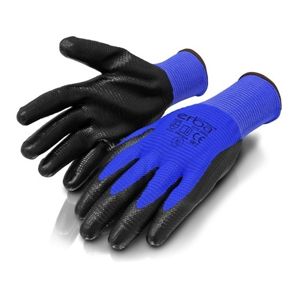 Pracovní rukavice XL polyesterové potažené nitrilem