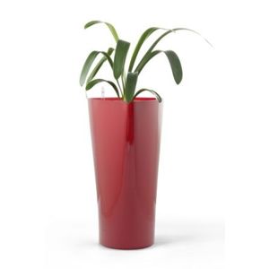 Samozavlažovací květináč Trio mini červený 15 cm