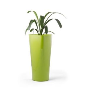 Samozavlažovací květináč Trio mini zelený 15 cm