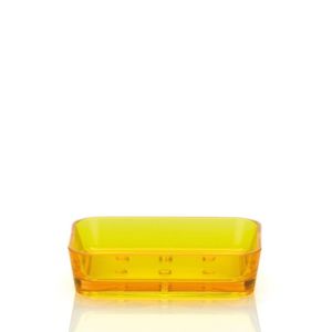 Miska na mýdlo KRISTALL žlutá KELA KL-21855