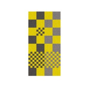 Osuška LADESSA, 100% bavlna, žlutá kostka 70x140cm KELA KL-22184